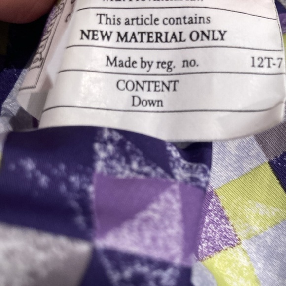 Patagonia 3-6 mos Reversible Down Hooded Jacket - Picture 8 of 9